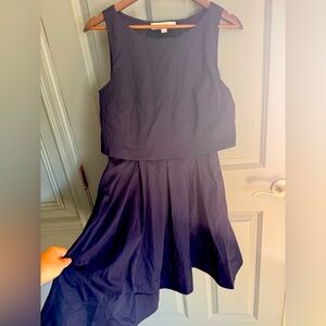 LOFT peek-a-boo back dress